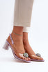 Heel sandals model 195423 Step in style
