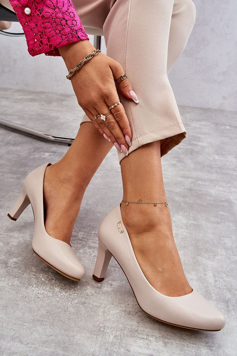 Block heel pumps model 206815 Step in style