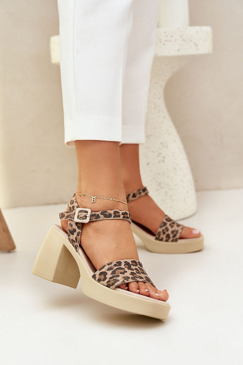 Heel sandals model 210703 Step in style