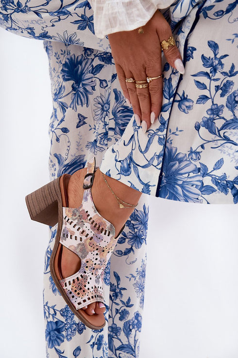 Heel sandals model 211363 Step in style