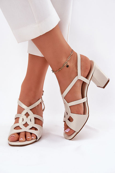Heel sandals model 212837 Step in style