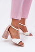 Heel sandals model 213007 Step in style