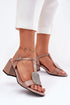 Heel sandals model 213184 Step in style
