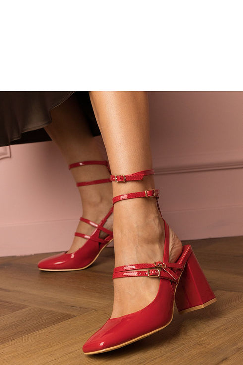 Block heel pumps model 213750 PRIMO