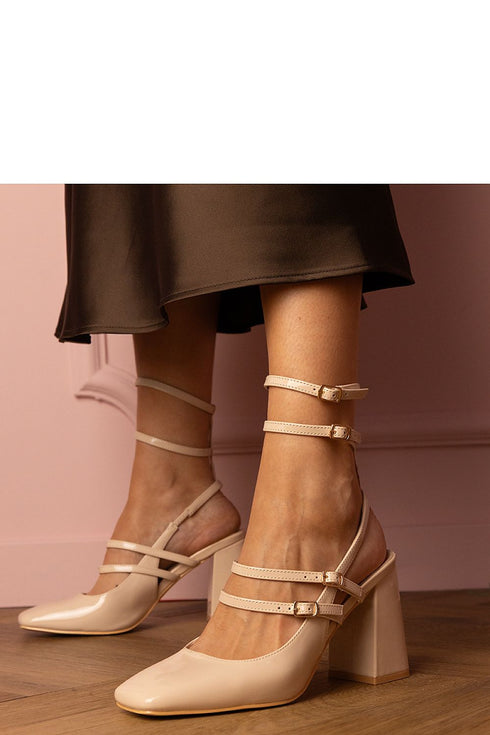 Block heel pumps model 213751 PRIMO