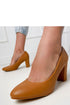 Block heel pumps model 214591 PRIMO