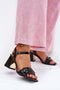 Heel sandals model 215347 Step in style
