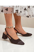 Block heel pumps model 216266 PRIMO