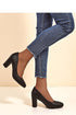 Block heel pumps model 216267 PRIMO