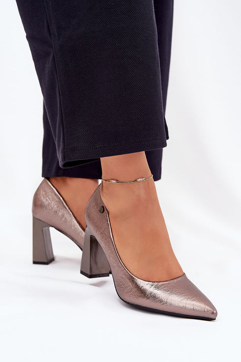 Block heel pumps model 216311 Step in style