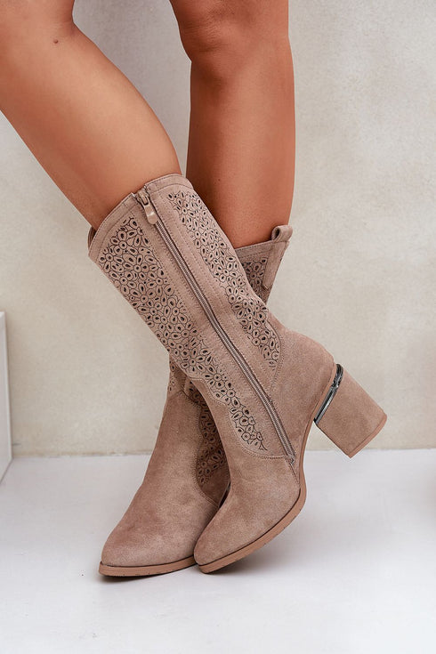 Open-work Boots model 218494 Step in style