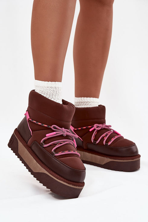 Snow boots model 220531 Step in style