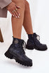 Platform boots model 222950 Step in style