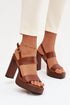 Heel sandals model 226114 Step in style