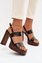 Heel sandals model 226116 Step in style