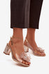Heel sandals model 226340 Step in style