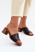 Heeled sandals model 227928 Step in style