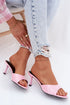 Heeled sandals model 227947 Step in style