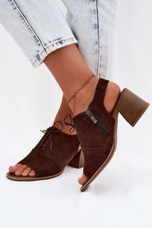 Heel sandals model 228388 Step in style