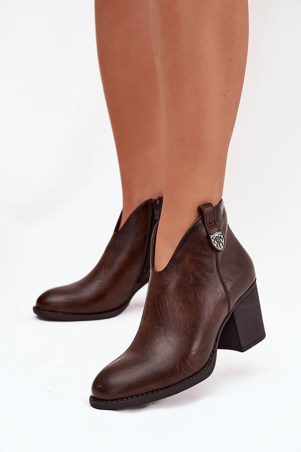  Heel boots model 218061 Step in style 