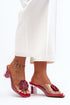  Heeled sandals model 225121 Step in style 