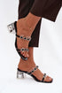  Heeled sandals model 225138 Step in style 