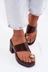  Heeled sandals model 225376 Step in style 