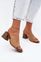  Heeled sandals model 228365 Step in style 
