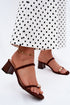  Heeled sandals model 228794 Step in style 