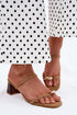  Heeled sandals model 228795 Step in style 