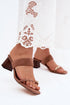  Heeled sandals model 228978 Step in style 