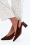  Block heel pumps model 230728 Step in style 